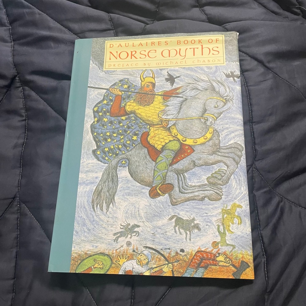 D'Aulaires' Book of Norse Myths Hardcover Ingri Edgar Parin Michael Chabon NYRB